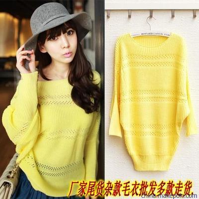 厂家低价库存服装批发网 秋冬新款毛衣特价图片大全，东莞虎门琴兰服装源头直供